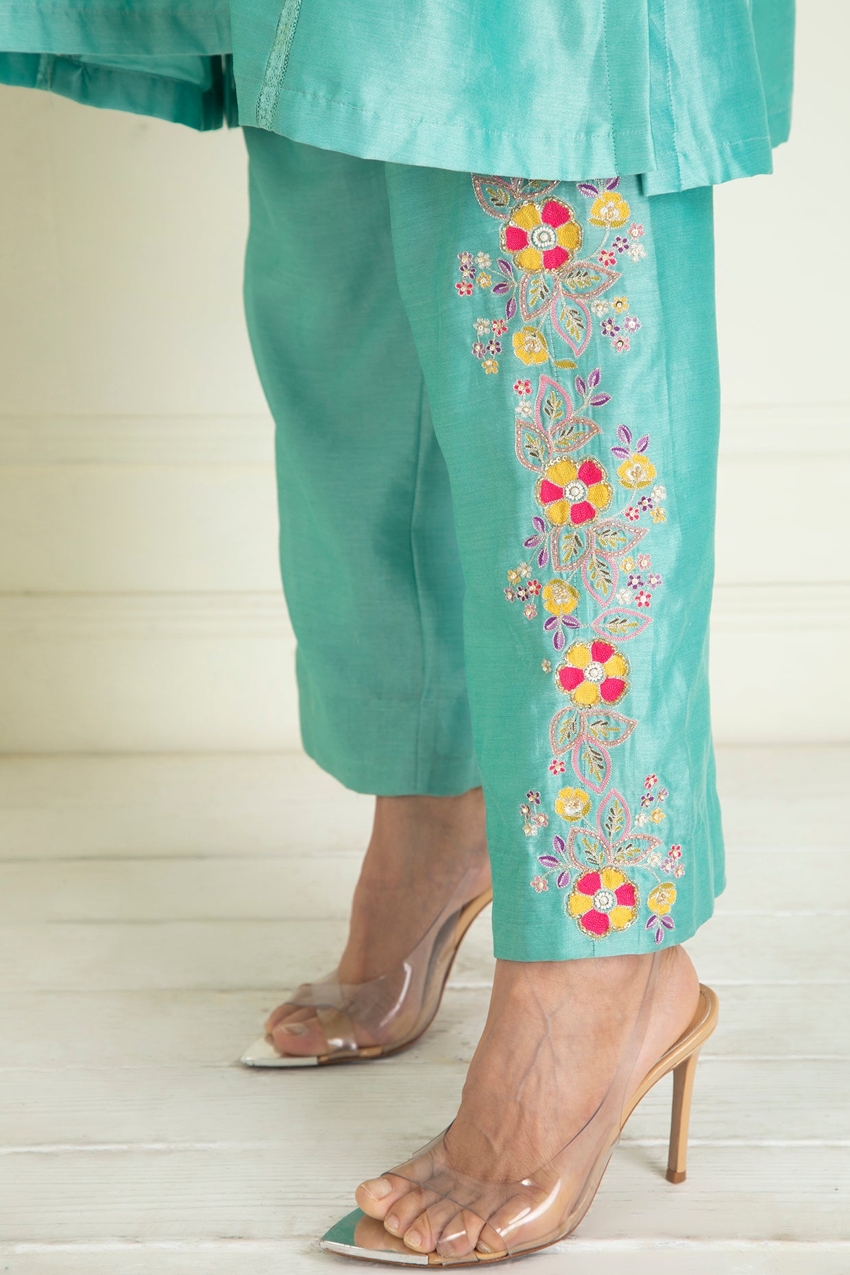 Turquoise Blue Co-Ord Set