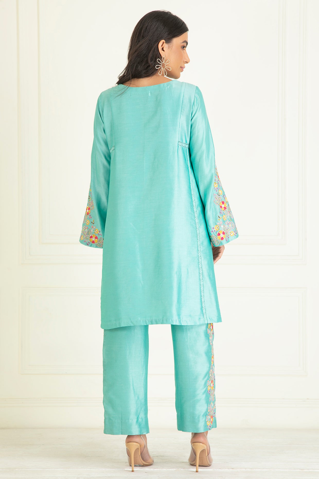 Turquoise Blue Co-Ord Set