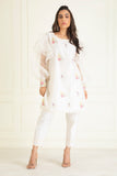 Classic Ivory Embroidered Kurta Set