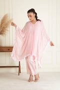 Blush Pink Kaftan Set