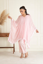Blush Pink Kaftan Set