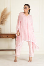 Blush Pink Kaftan Set