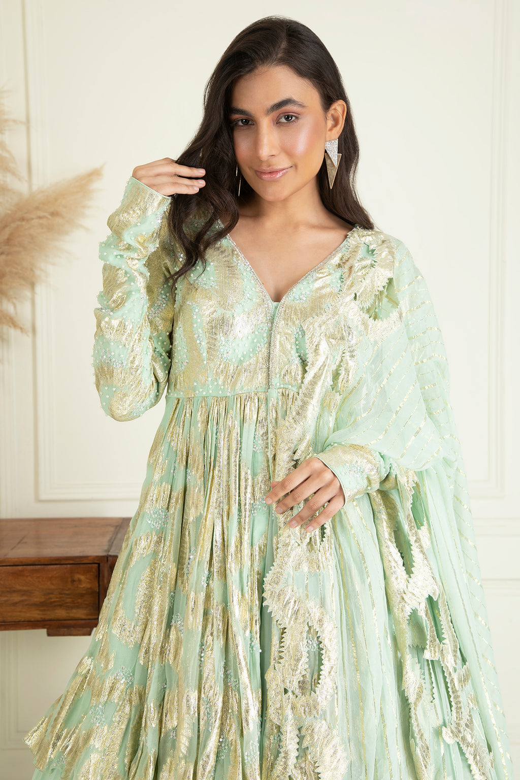 Aquamarine Lehenga Set