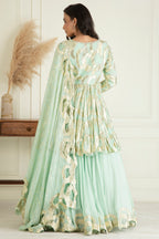 Aquamarine Lehenga Set