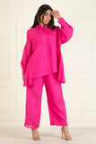 Fuchsia Pink  loose comfort fitted  Co-ord set