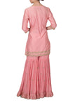 Pink Sharara Set