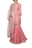 Pink Sharara Set