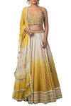 yellow lehenga skirt