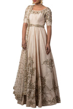 Seashell Embroidered Anarkali Set