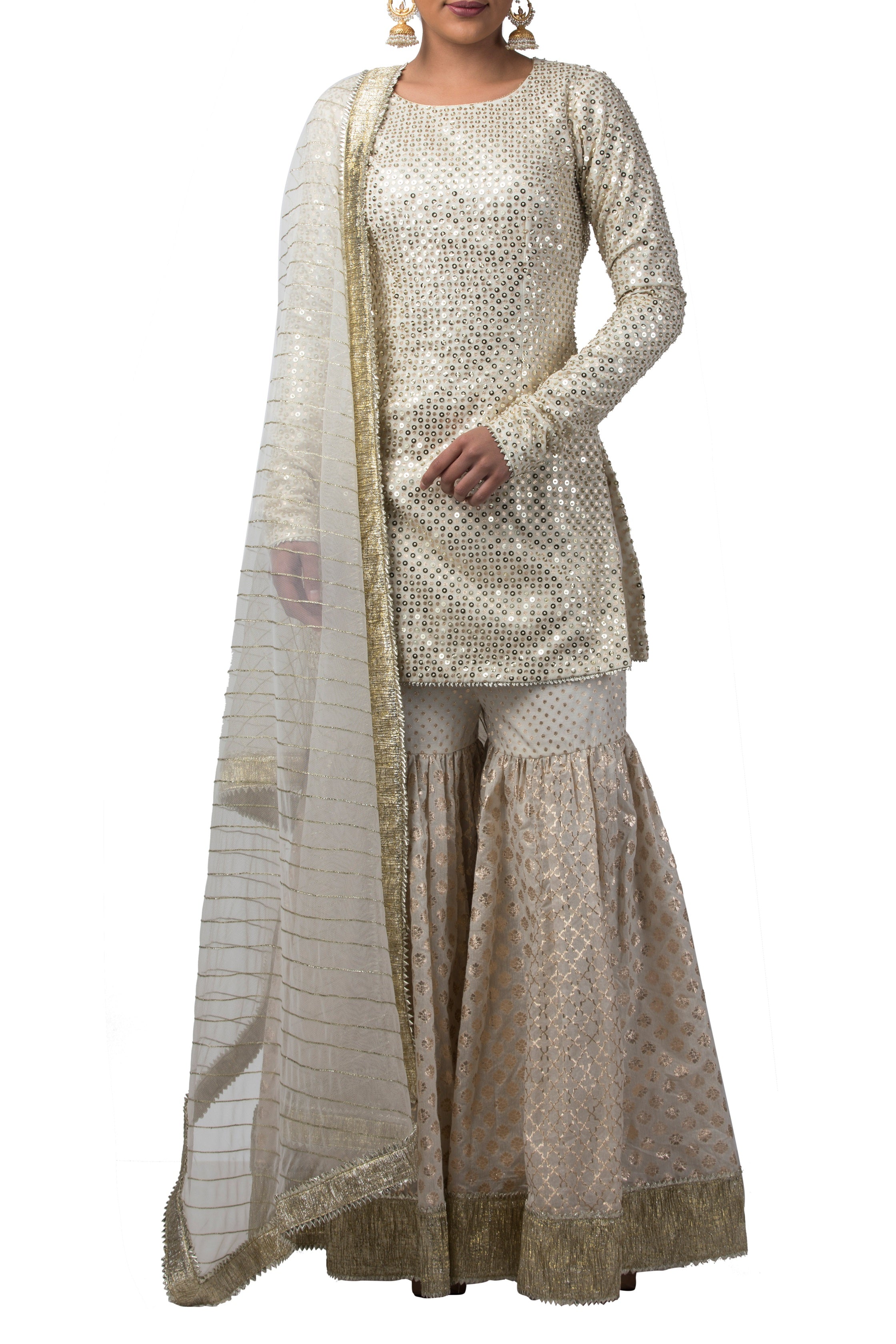 sharara suit set