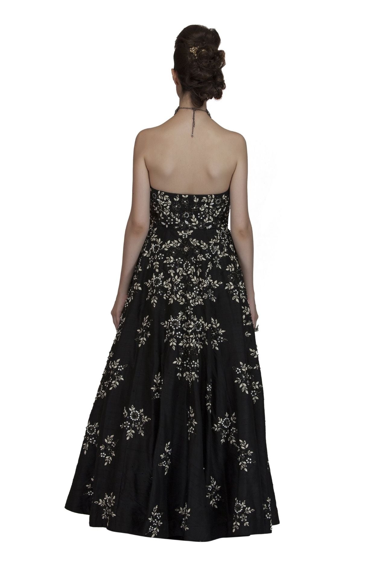 Black Bustier Gown