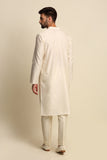 Ivory Sequence Embridered Sherwani Set