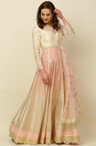 Light Pink Anarkali Set