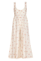 Ivory Buti Embroidered Jumpsuit