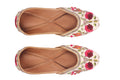 embroidered jutti