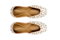 Ivory Crystal Embroidered Jutti