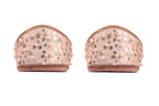 Blush Pink Sequence Embroidered Jutti