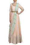 Blush Pink Embroidered Anarkali