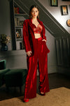 Red Velvet Power Suit