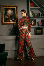 Velvet Printed Co-Ord