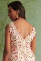 Blush Pink 3 Tier Sharara Set