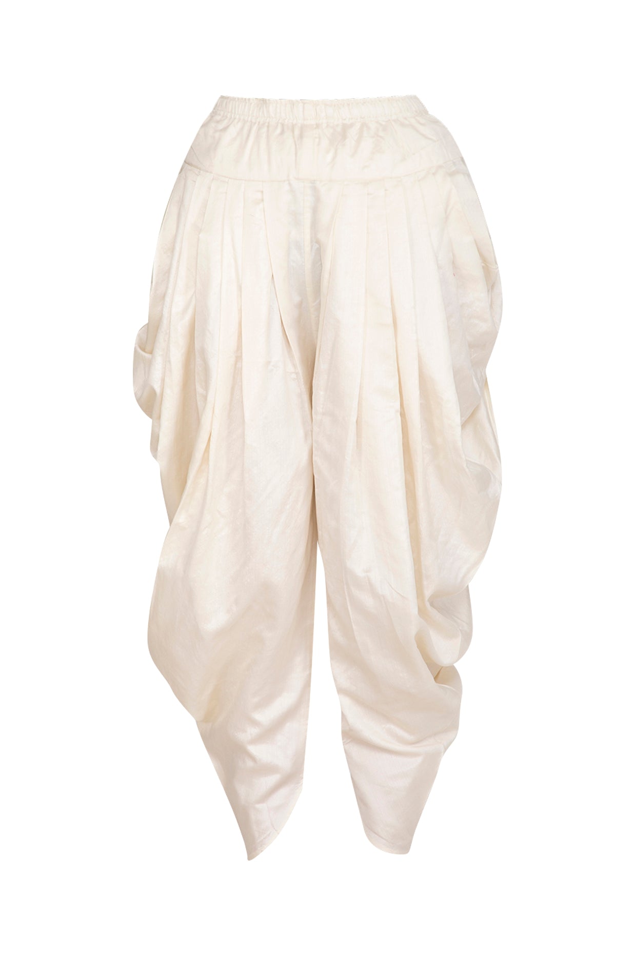 Polka Dotted Kurta With Dhoti Pant