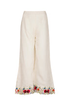 Ivory Ombre Dyed Embroidered Plazo Set