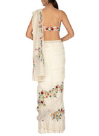 Ivory Mix And Match Saree