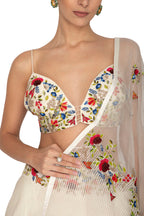 Ivory Mix And Match Embroidered Lehenga Set 2