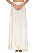 Ivory Stripe Saree With Embroidered Blouse