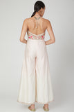 Light Pink Halter Neck Jumpsuit