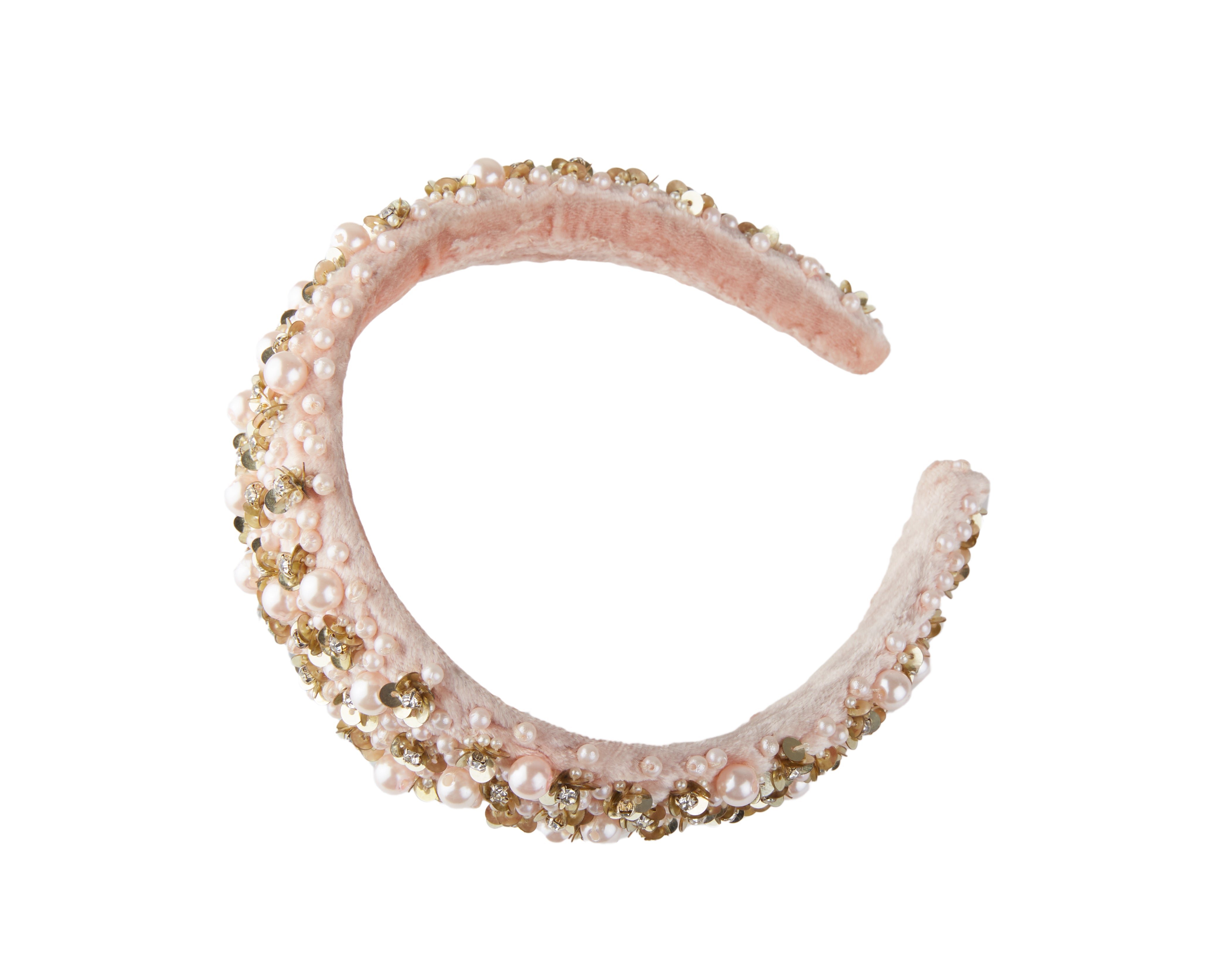 Pink Velvet Hairband