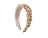 Sequin And Pearl Embroidery Hairband